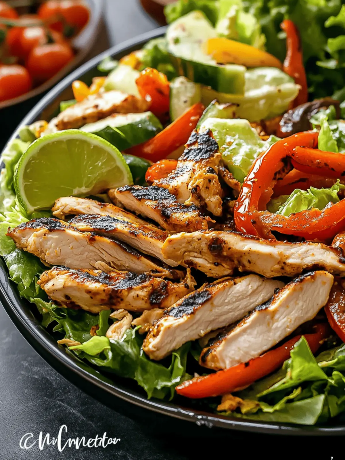 Bold Tex-Mex: The Ultimate Grilled Chili Lime Fajita Salad